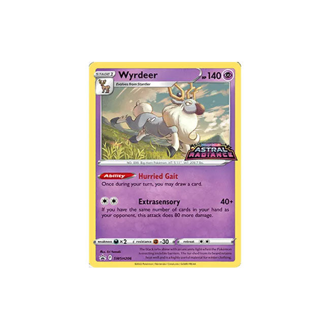 Wyrdeer #SWSH206 Pokemon Promo | WITH SEALED DECK |