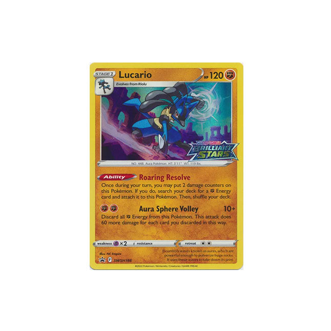 Lucario #SWSH186 Pokemon Promo | WITH SEALED DECK |