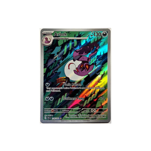 Arbok #176 Pokemon Temporal Forces
