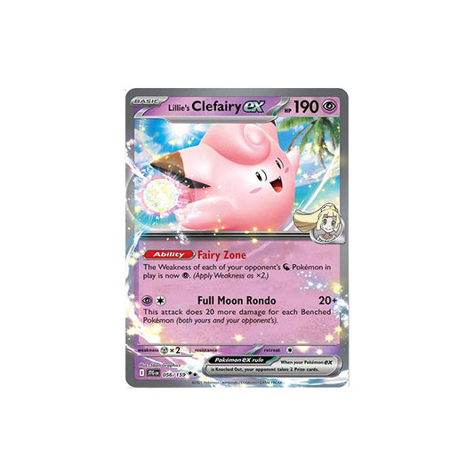 Lillie's Clefairy ex #56 Pokemon Journey Together