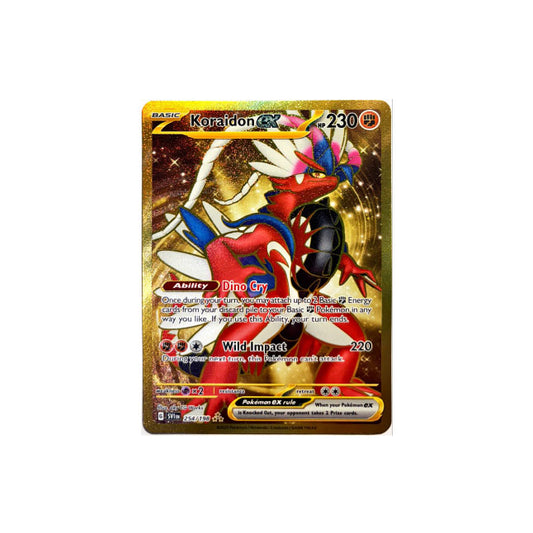 Koraidon ex #254 Pokemon Scarlet & Violet