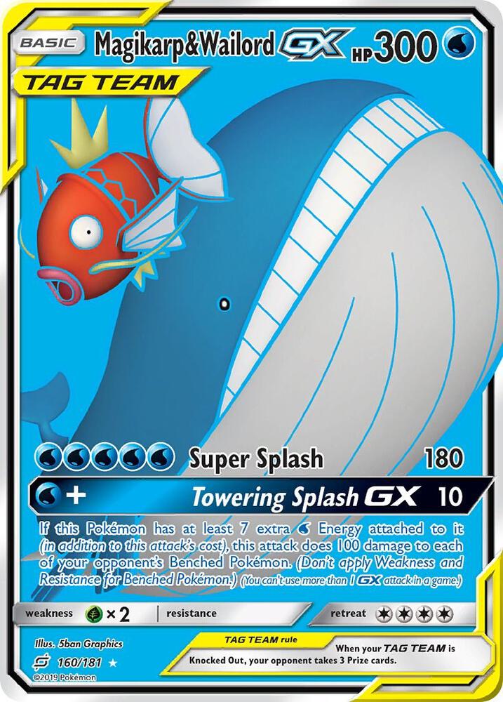 Magikarp&Wailord GX FULL ART